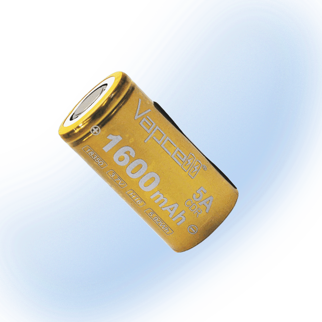 Vapcell H16 18350 5A Flat Top 1600mAh Battery