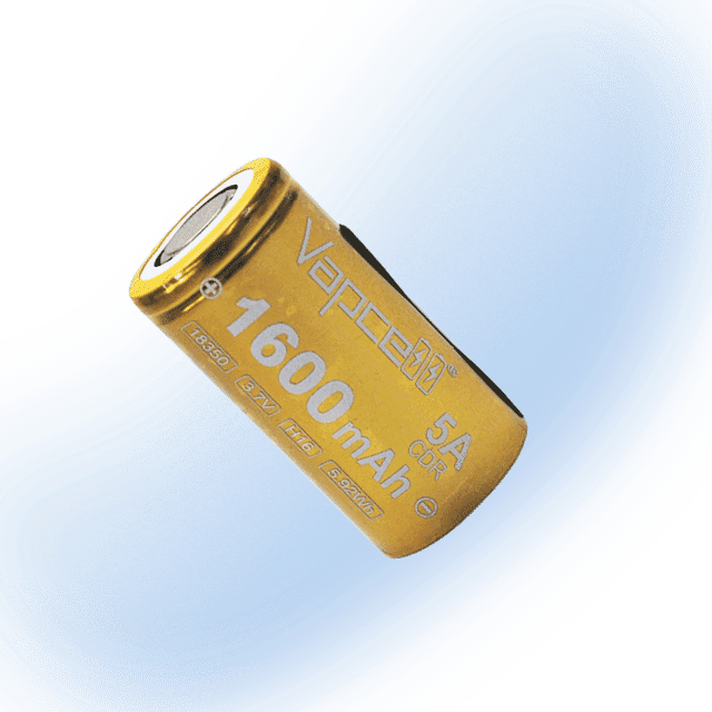 Vapcell H16 18350 5A Flat Top 1600mAh Battery