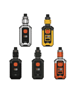 Vaporesso Armour MAX 220W Kit with iTank 2 and GTi Mesh Coils.
