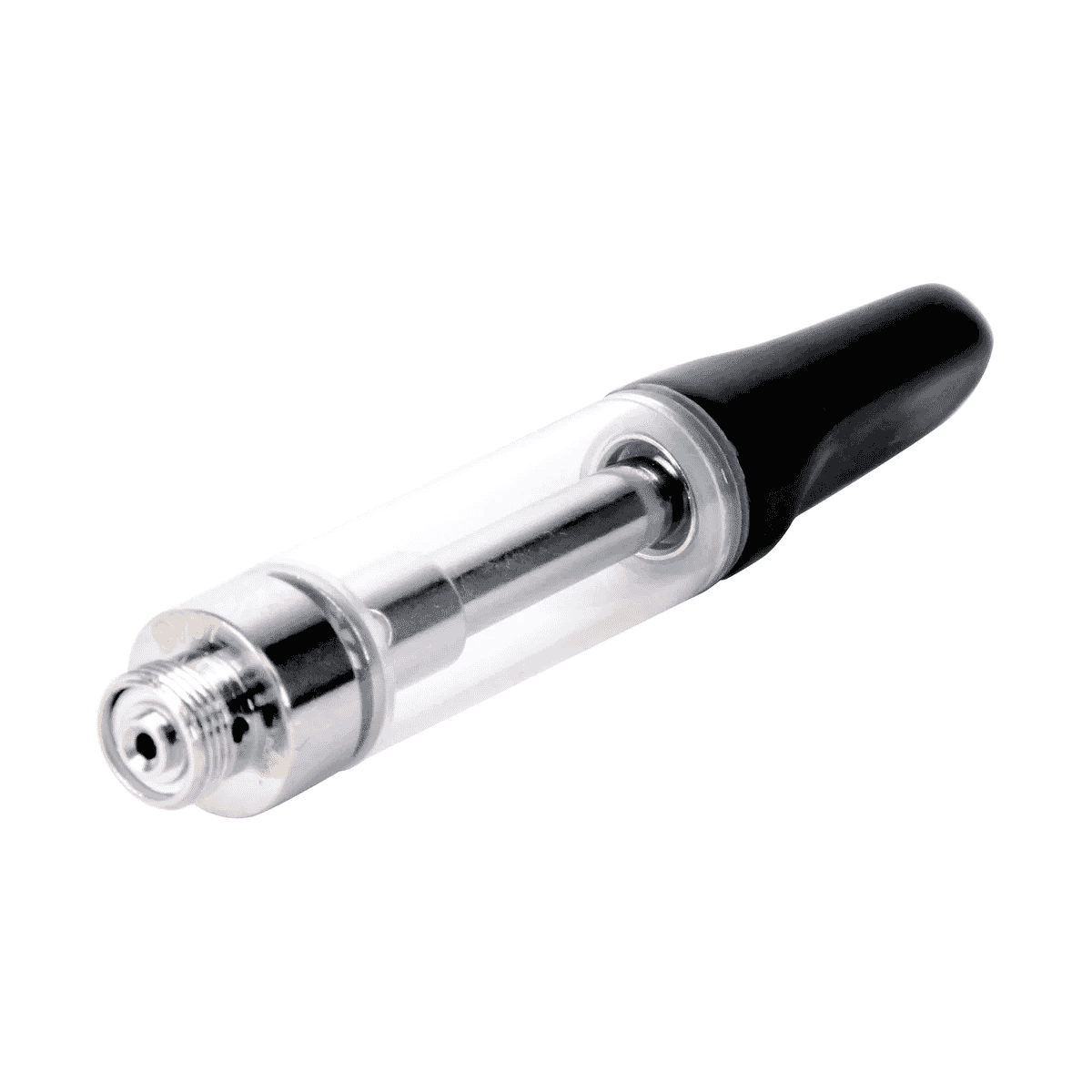 1 ml Top Fill Empty 510 Cartridge with ceramic tip and glass outer tube, perfect for enhanced vaping