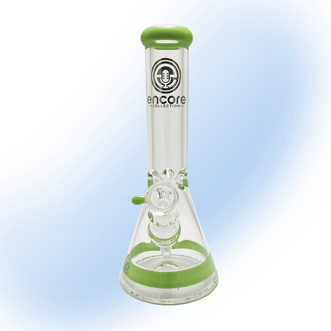 12.5" Encore Collection Thick Glass Beaker Bong