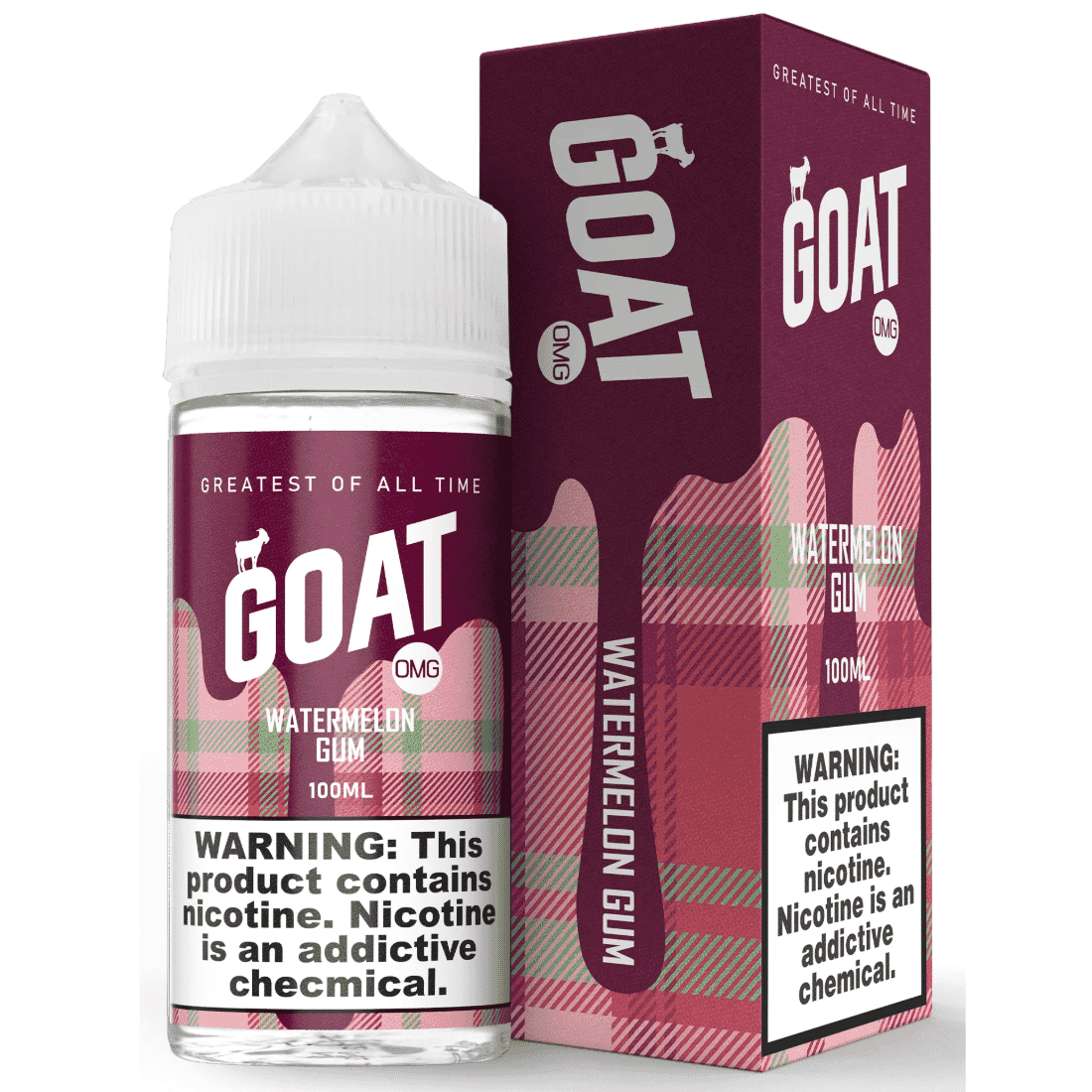 Watermelon Bubble Gum | GOAT E - Liquid