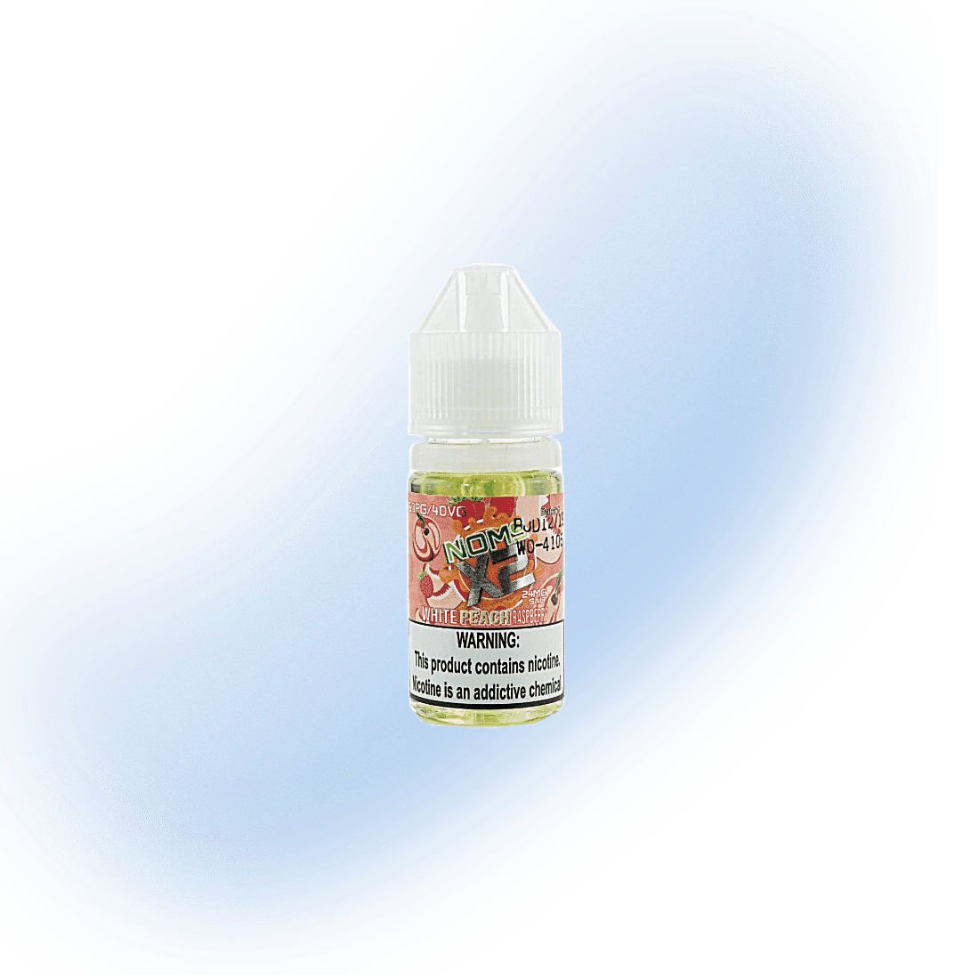 White Peach Raspberry Salt by Noms (24mg) | Shop Online