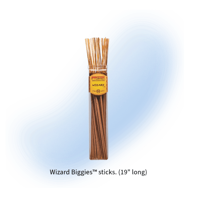 WILDBERRY Biggies Incense Sticks | Jumbo 19" | Wizard
