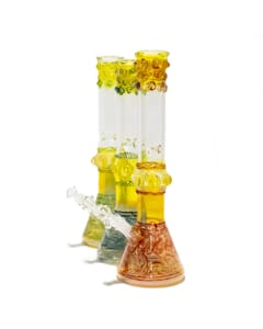 16in Wrap Rake Beaker by CHV Glass