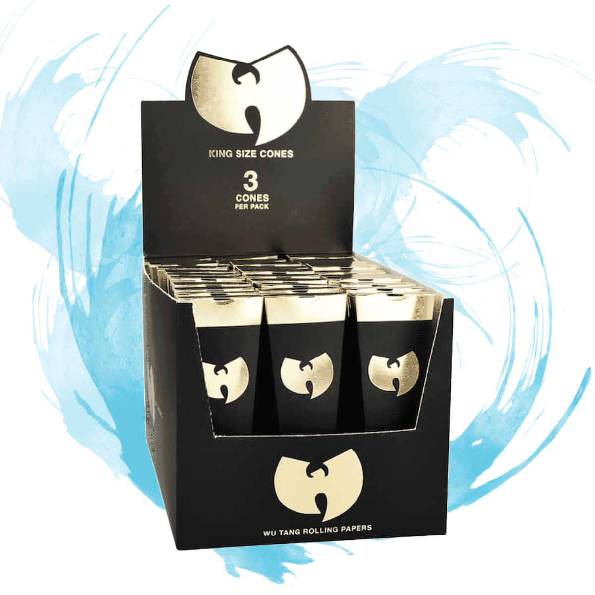 Wu Tang 3 Pack King Size Cones