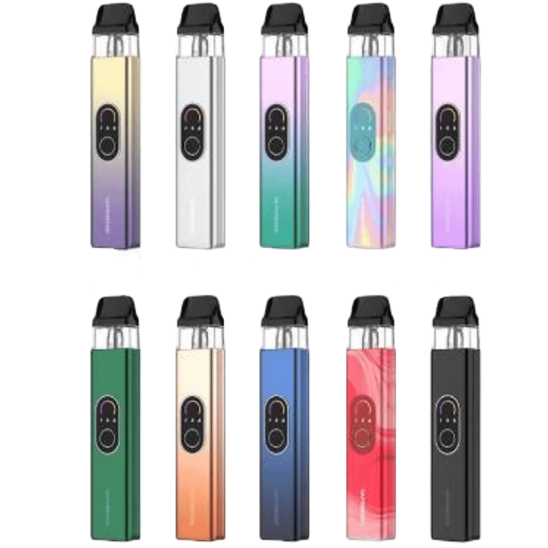 Vaporesso XROS 4 vaping kit showcasing its sleek design and advanced features.