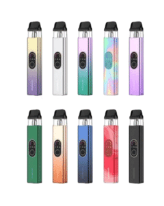 Vaporesso XROS 4 vaping kit showcasing its sleek design and advanced features.