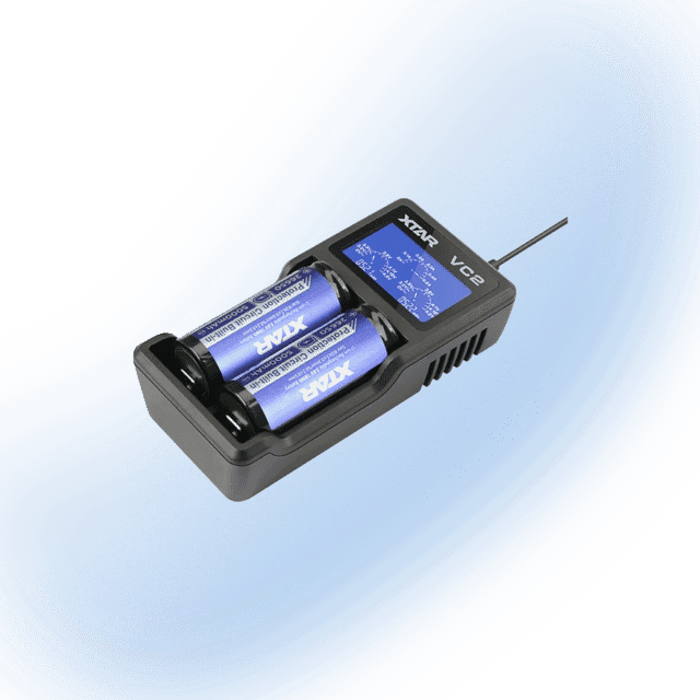 Xtar VC2 2-Bay Battery Charger