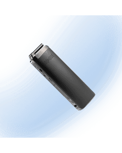 Starry 4 cannabis vaporizer with adjustable airflow, OLED screen flip, replaceable battery, and zirconia mouthpiece
