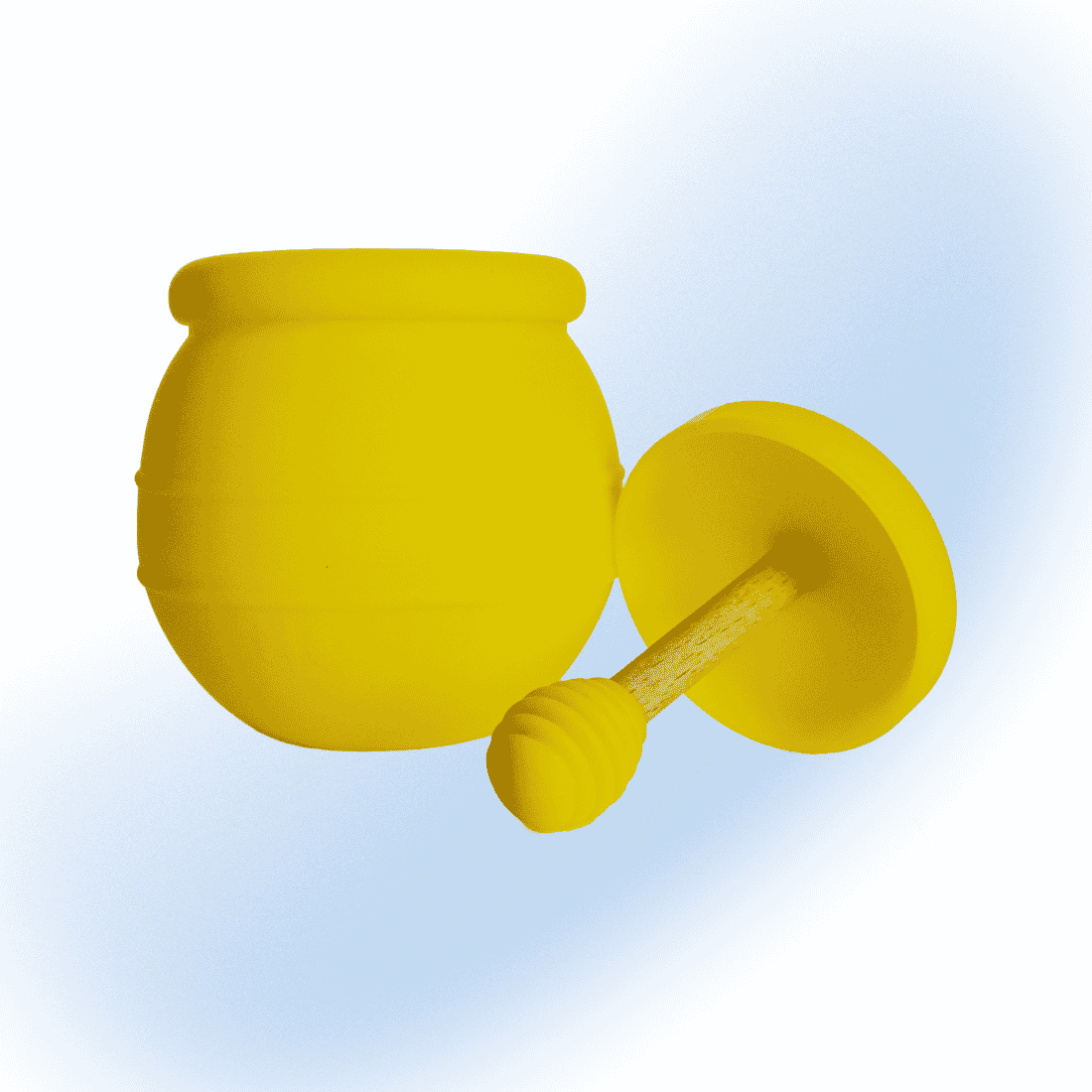 Silicone Storage Honey Jars 500ml