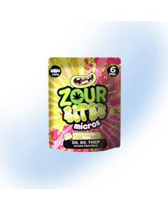 Zour Bitez Micros D8, D9, THCP 500mg/3000mg Gummies | 6 Count