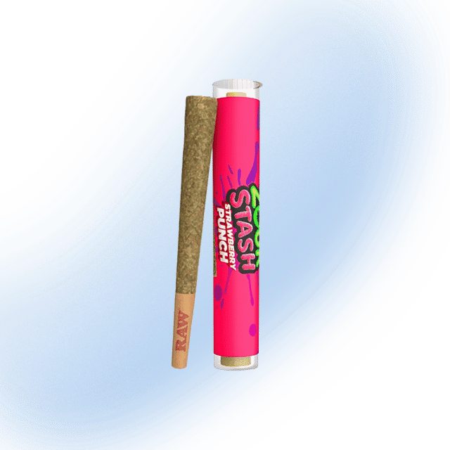 Zour Stash Hash Hole Preroll - Strawberry Punch