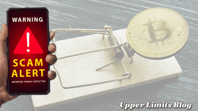 Upper Limits Removes Bitcoin ATM Due to Rising Bitcoin Scams in Our Community